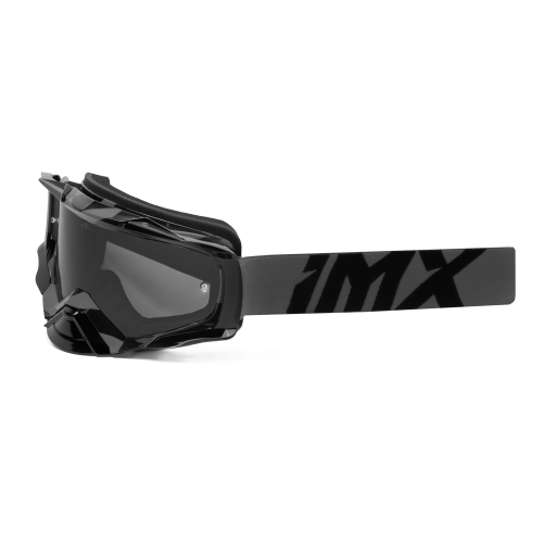 Gogle cross quad IMX DUST GRAPHIC GREY GLOSS/BLACK - SZYBA DARK SMOKE + CLEAR (2 SZYBY W ZESTAWIE)